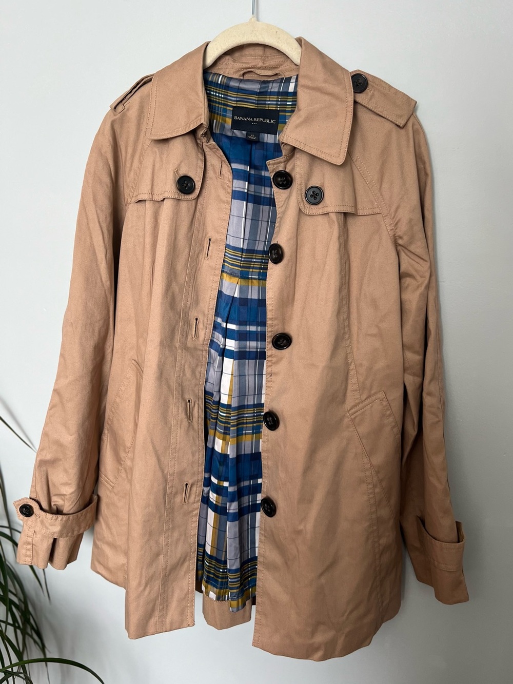 banana republic trench
